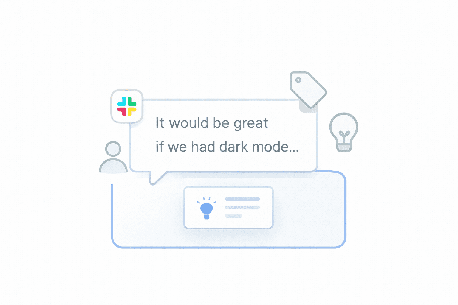 Feedback management with Slack and Lane
