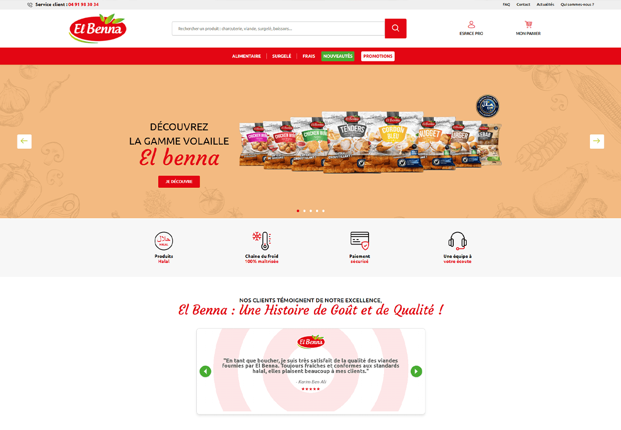 Site web El Benna