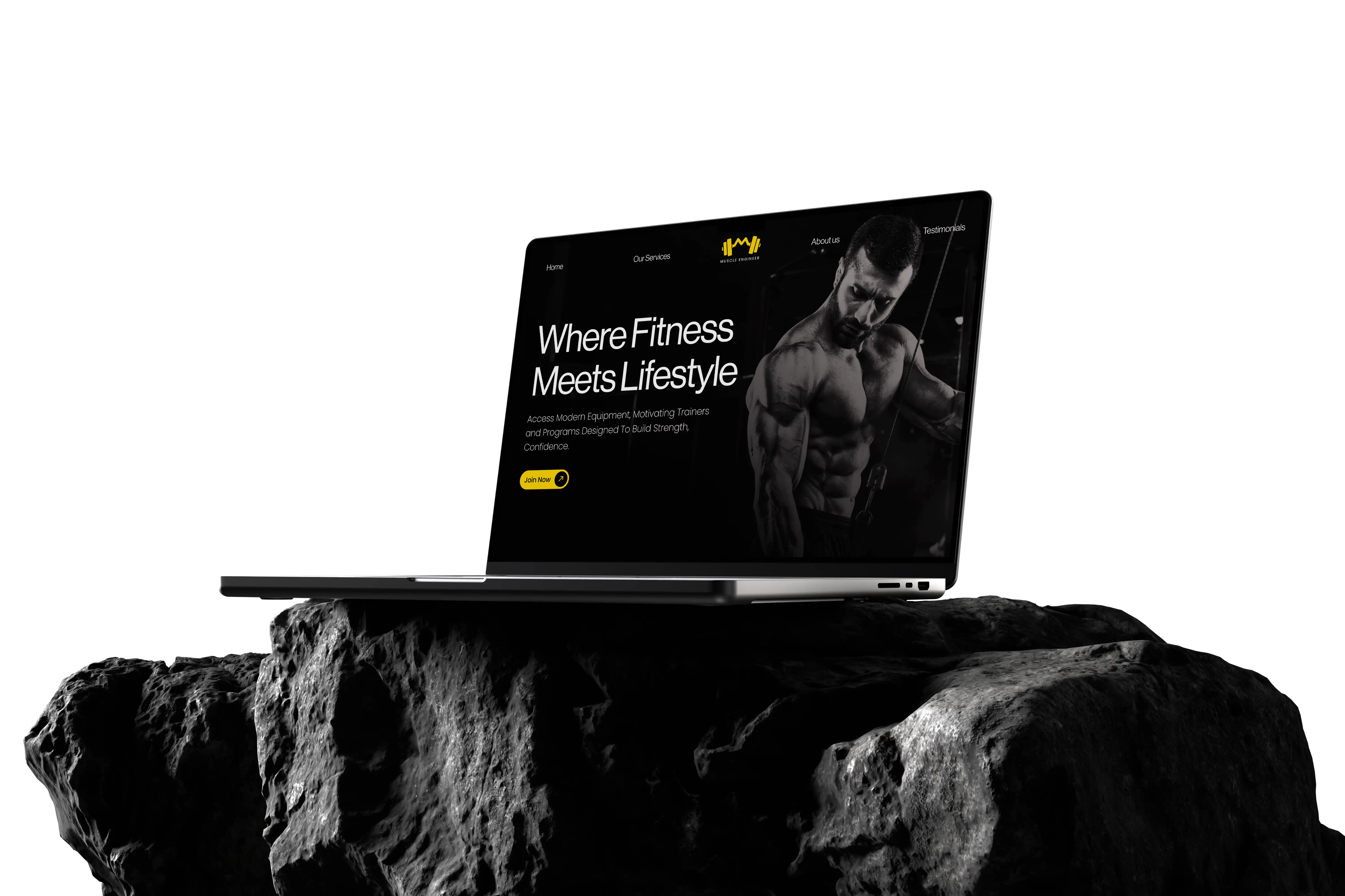 gym website design for fitness business by Digital Seed in Chennai