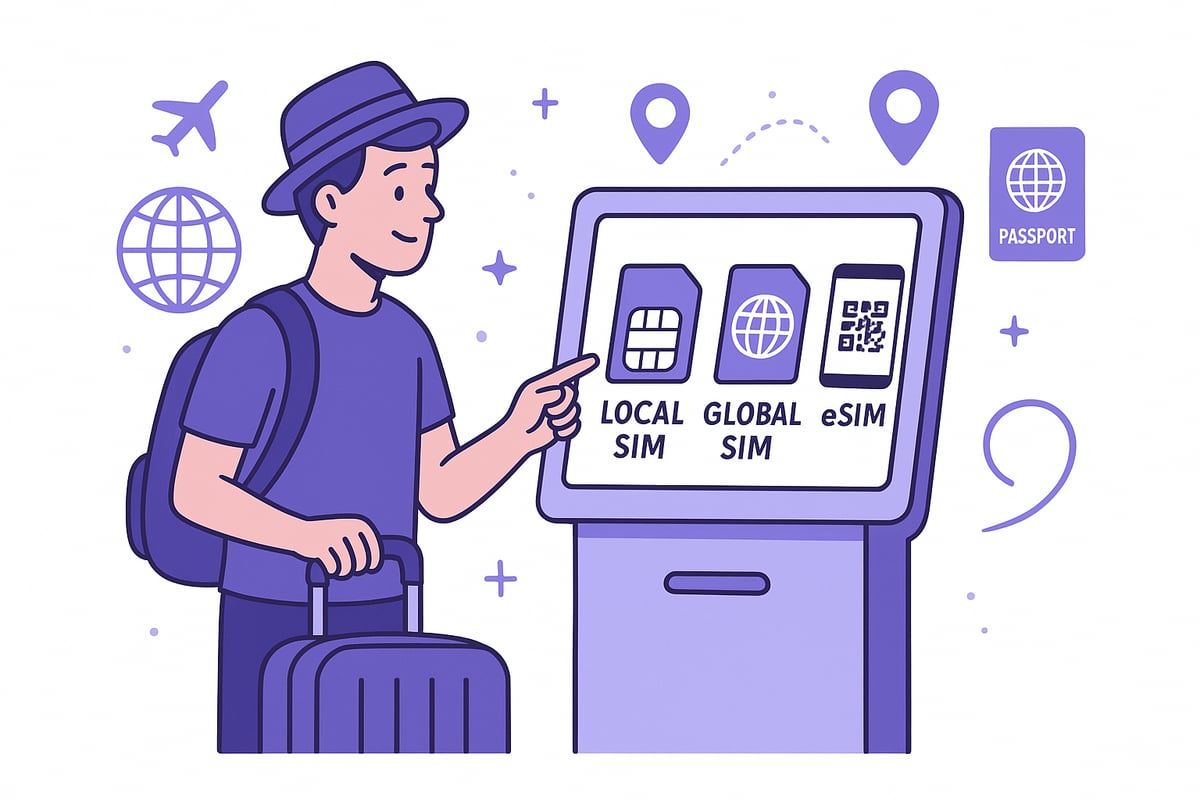 Understanding the Options: Local SIMs and Global Connectivity