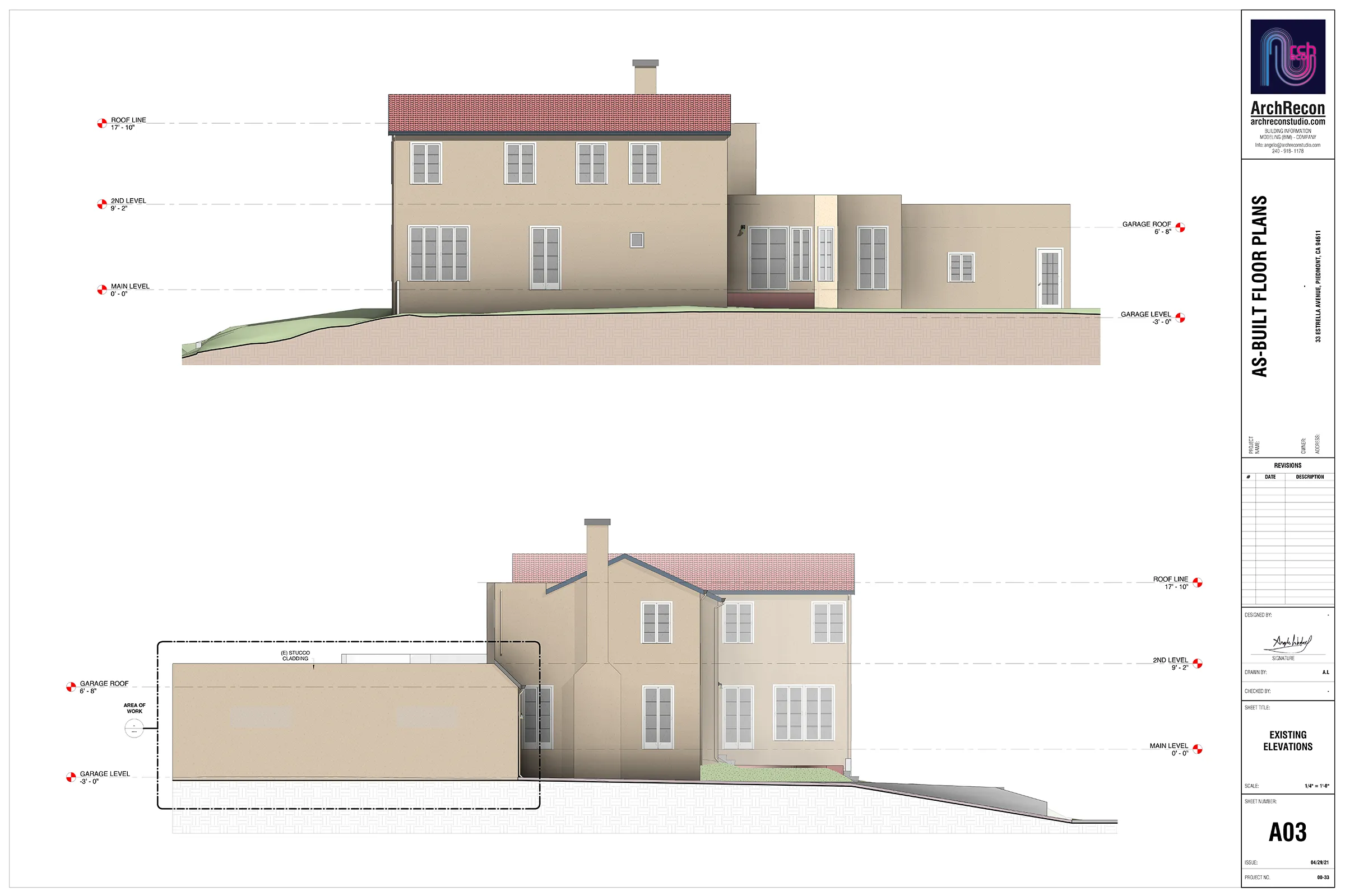 Estrella Avenue As-Built Document 03