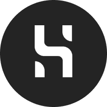 White "S" shaped logo within a black circle. The logo design is modern and minimalist.