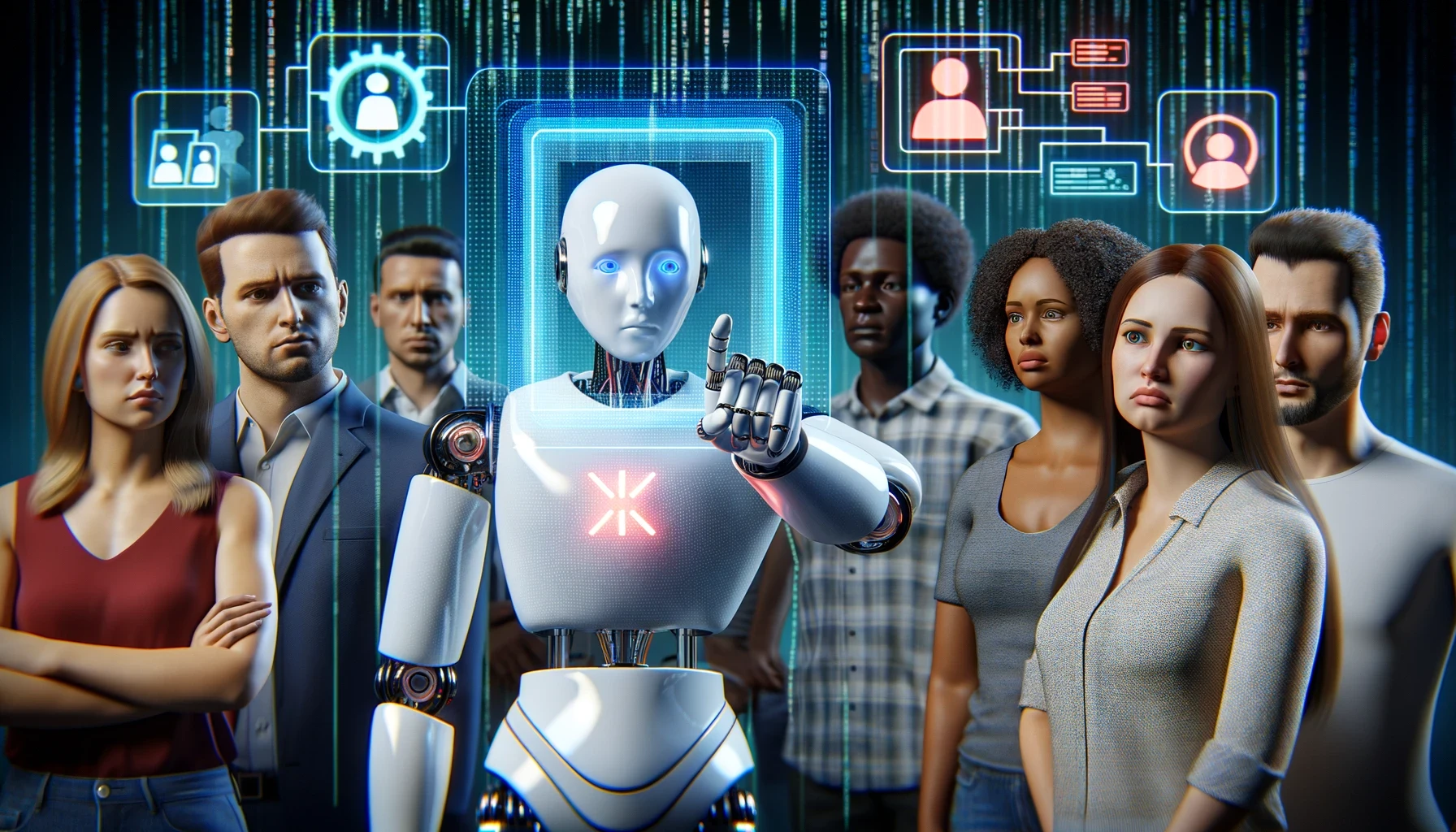 Can AIs discriminate?