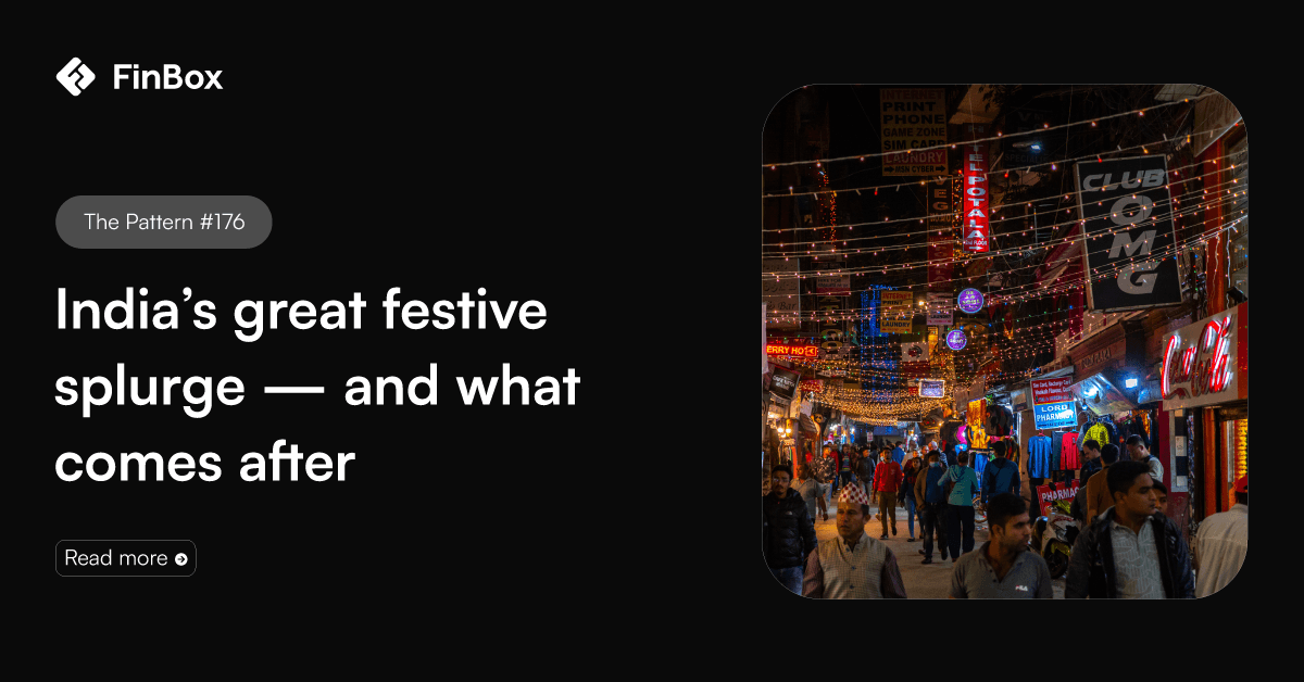 India's great festive splurge -- and what comes after