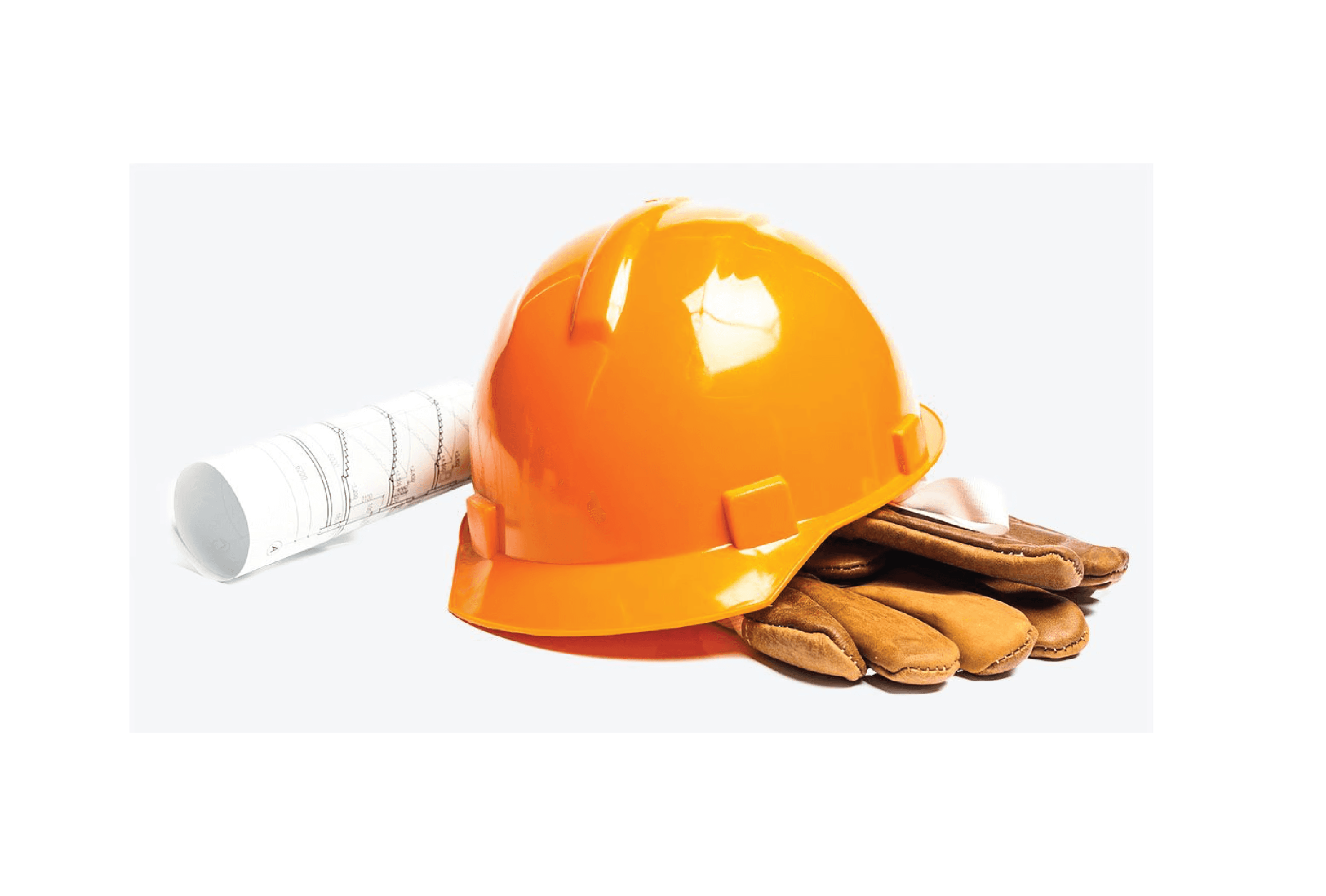 Modern glass building with illuminated facade and reflections on a rainy day at sunset