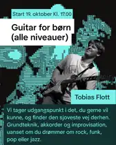 Rytmisk Center guitar course with Tobias Flott