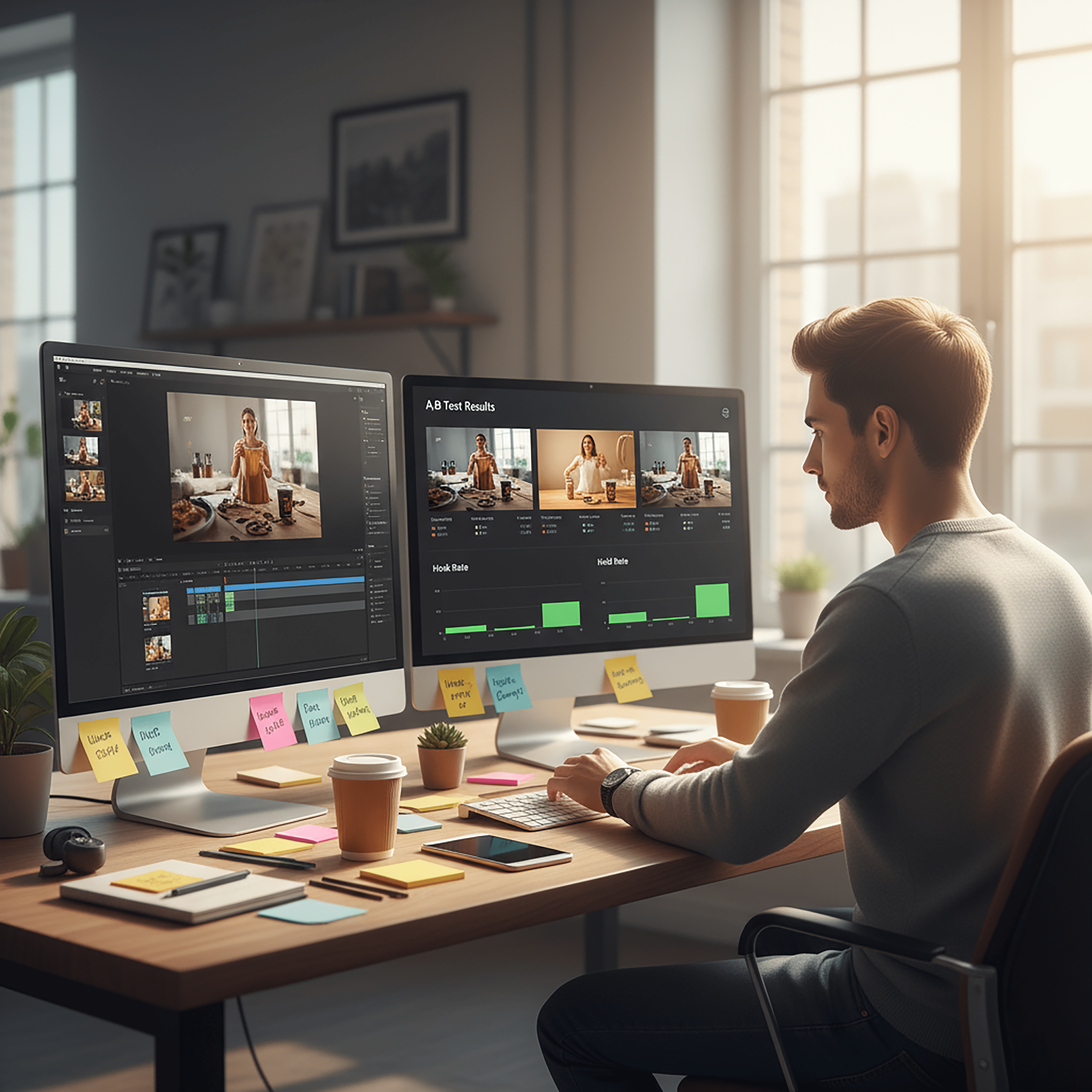 creative specialist designing Facebook ads for an advertising agency orange county ca