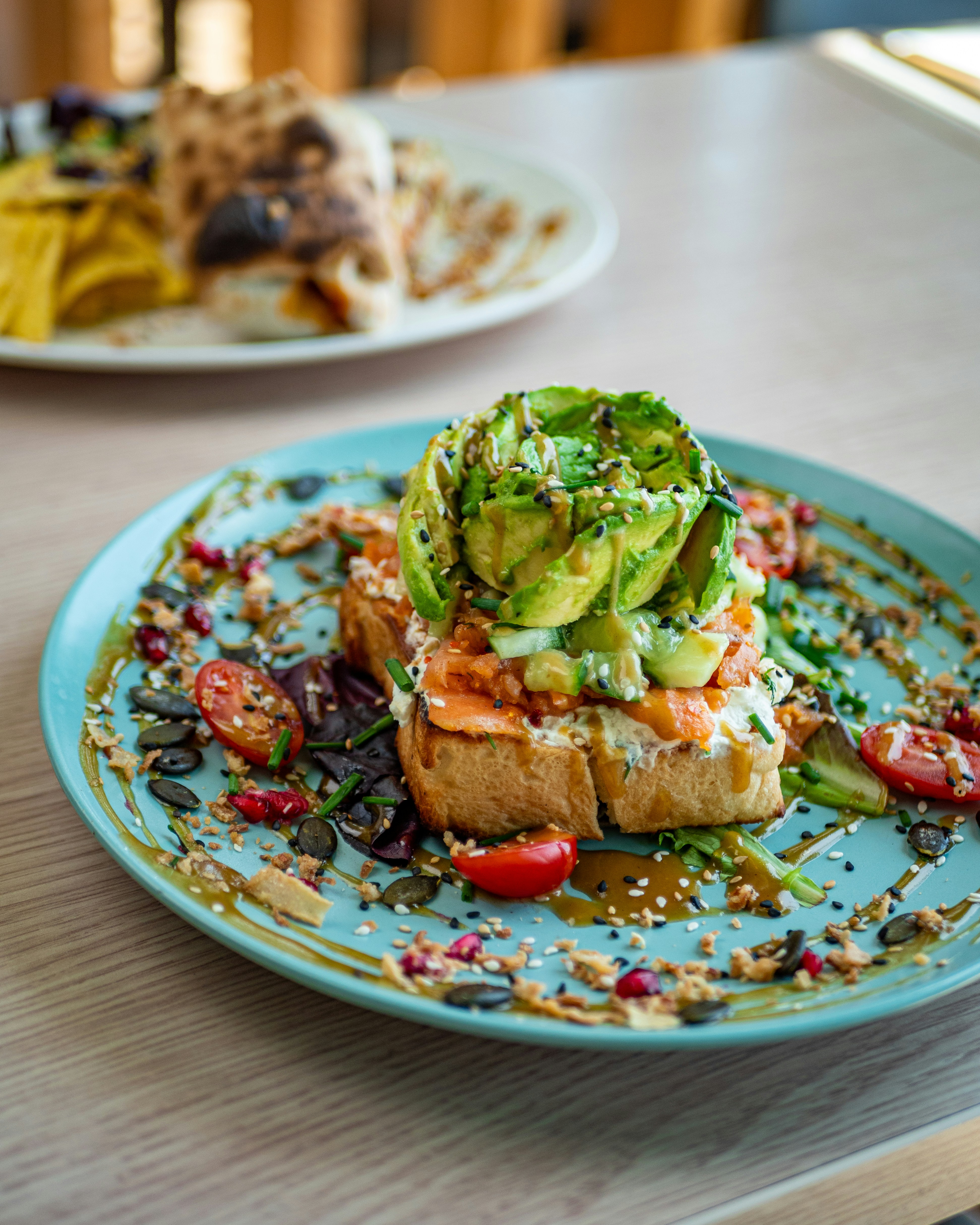 Avocado Toast With Salmon