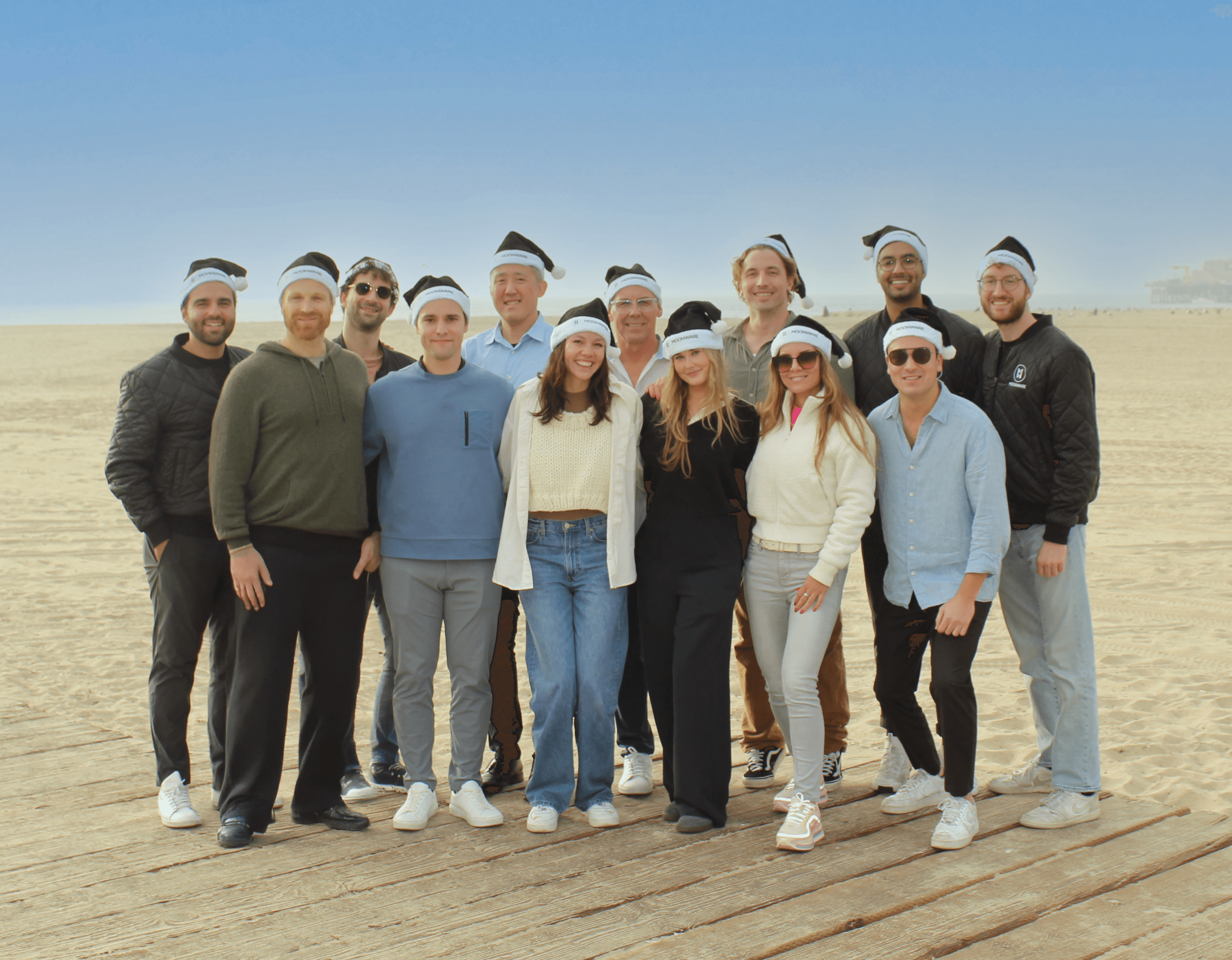 Moonware team in Los Angeles, reflecting continued growth across engineering, design, and commercial teams.