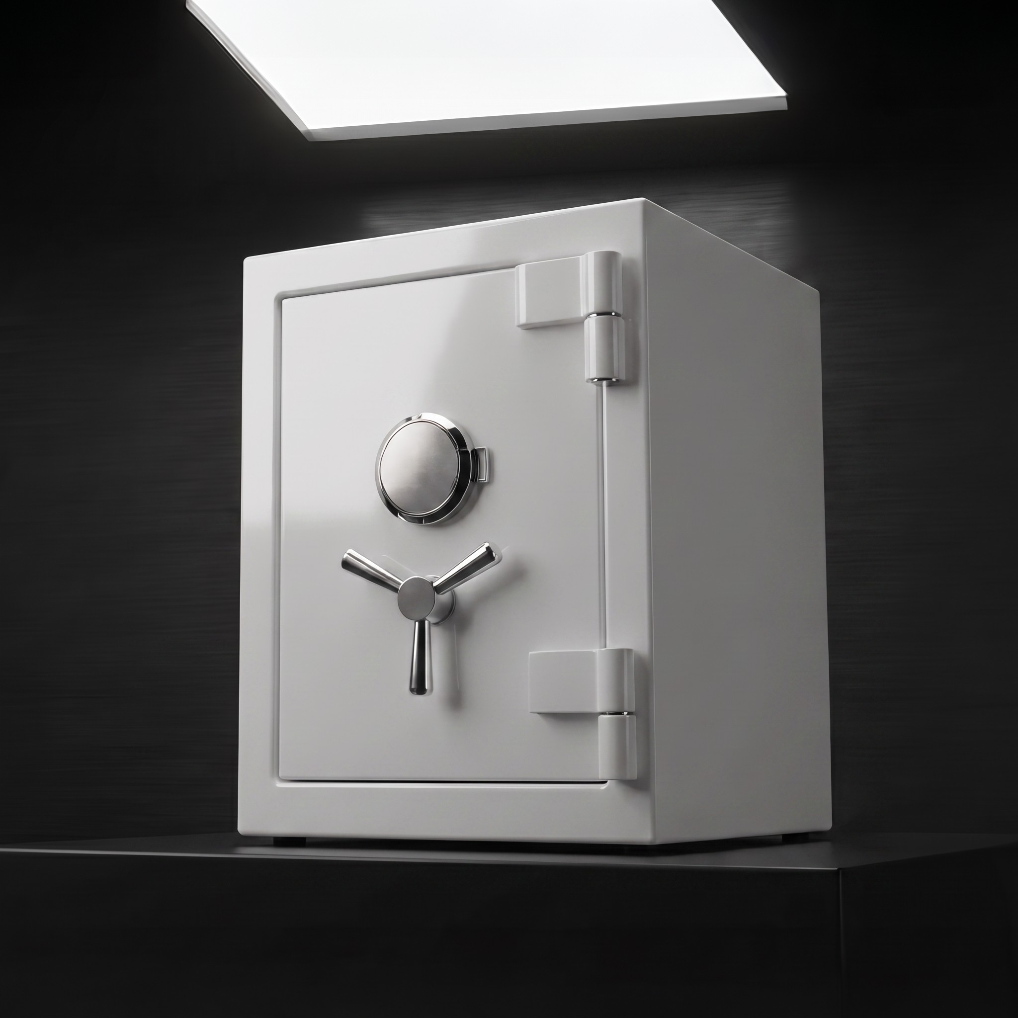 White finish