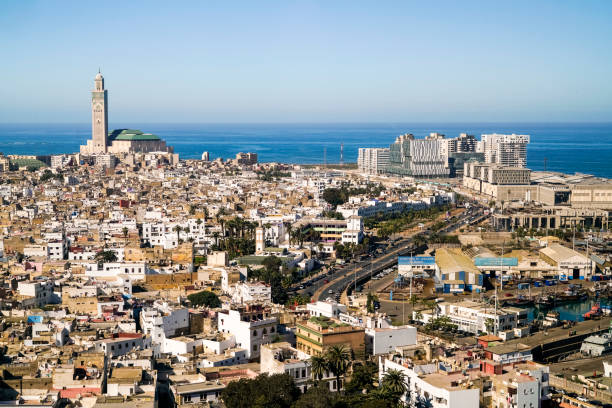 أفق مدينة الدار البيضاء