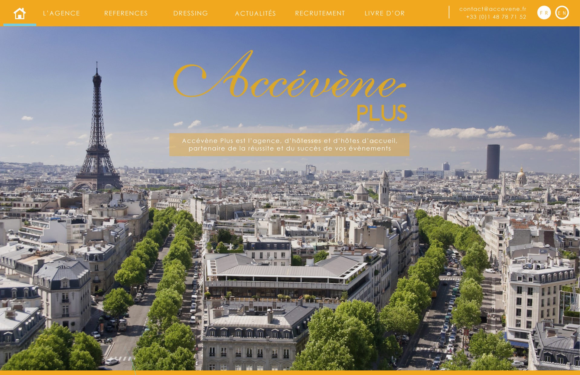 ACCEVENE PLUS Website by Suzaku Productions