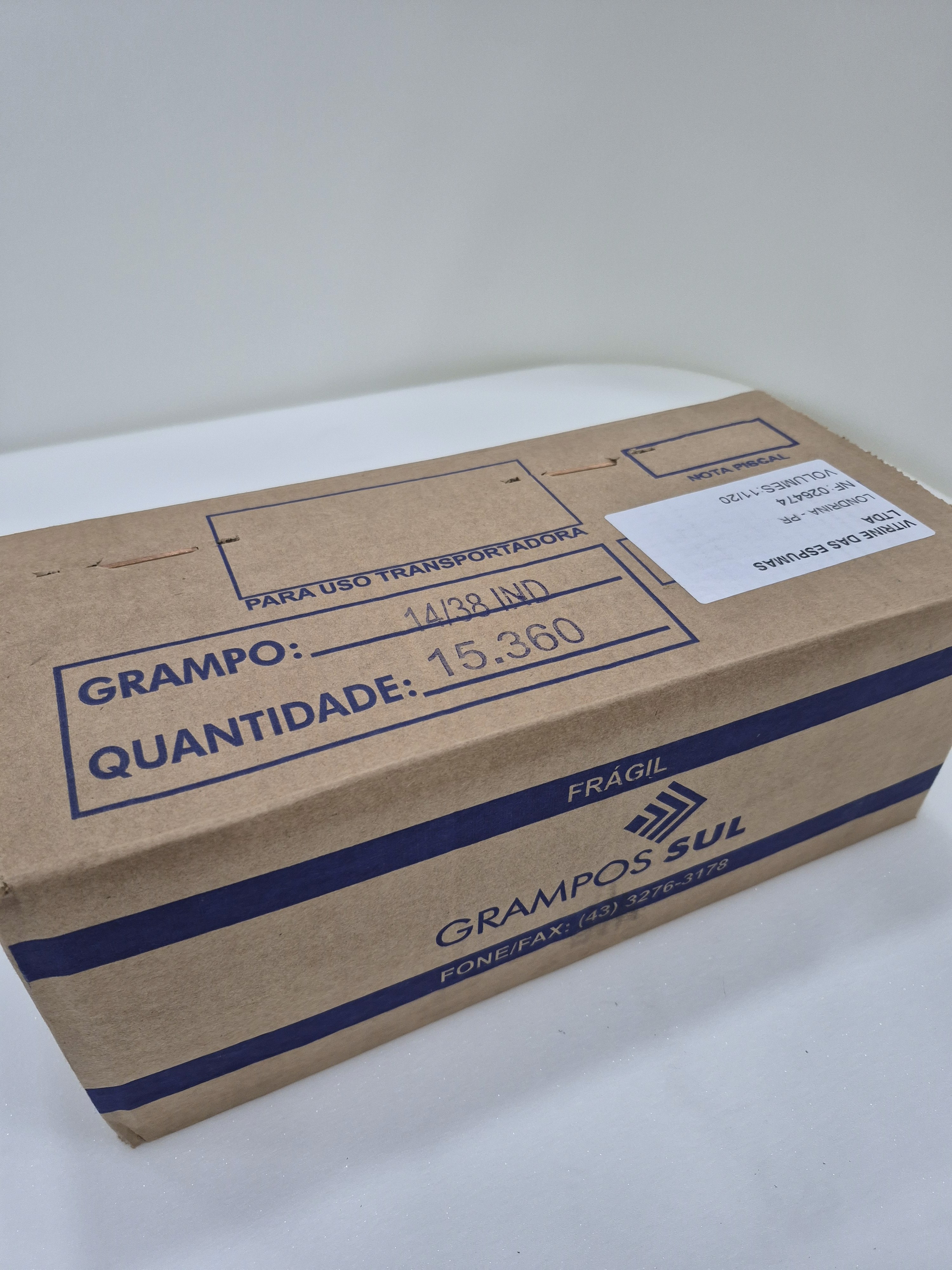 Grampo 14/38 IND 15.360un