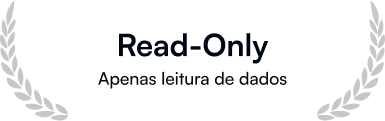 Acesso Read-Only: Visor faz apenas leitura de dados bancários