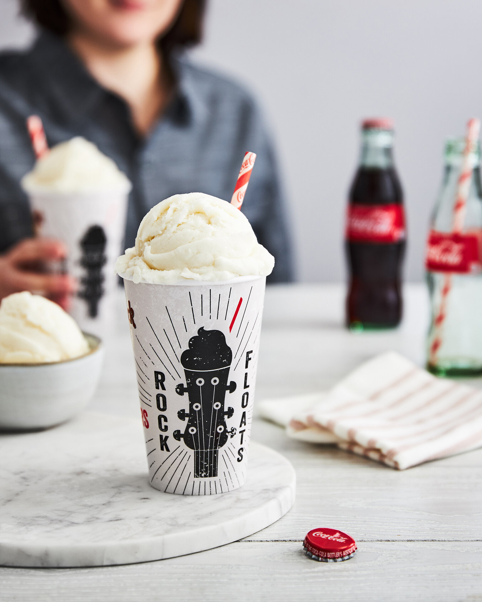 Hard Rock Coke Float Campaign