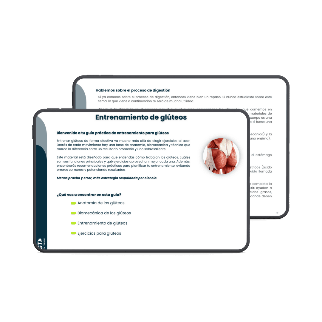 entrenamiento de glúteos