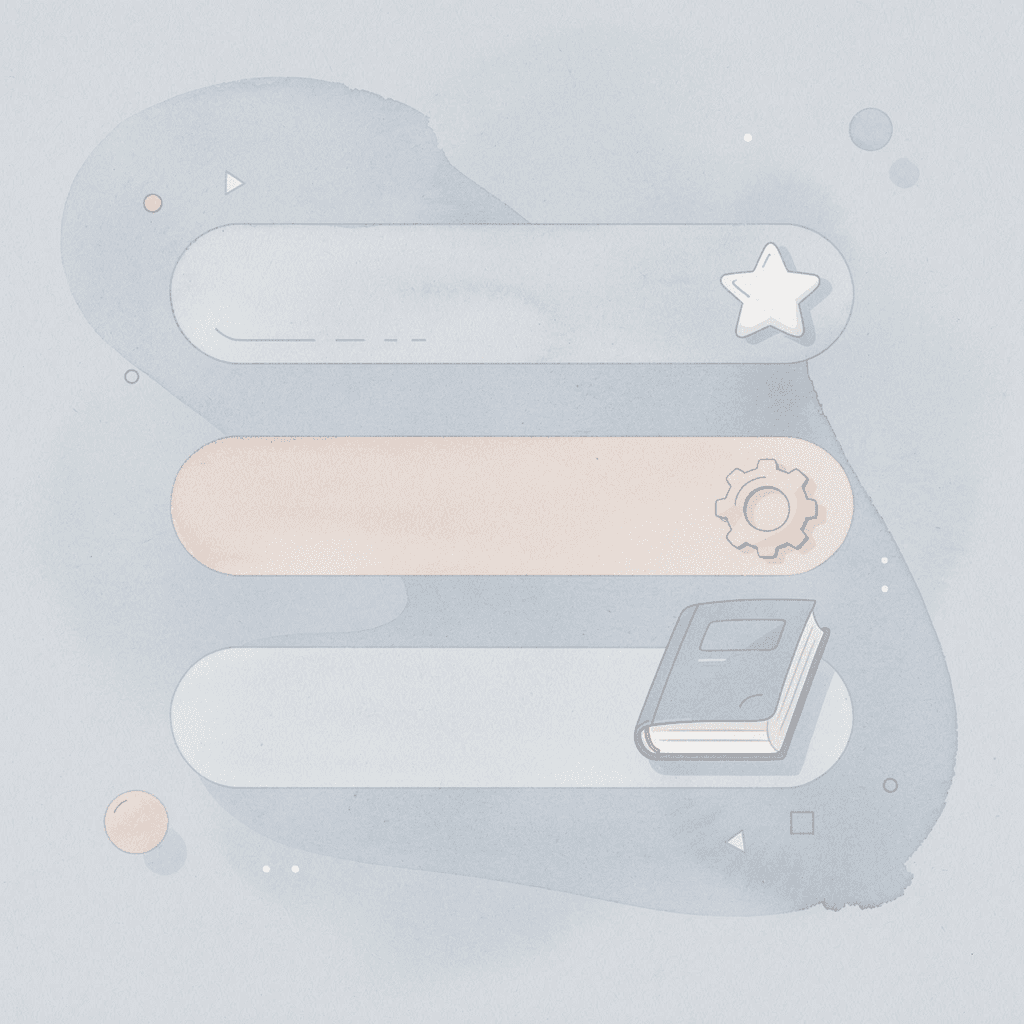 Layered foundation showing curriculum structure with core program and supplemental resources