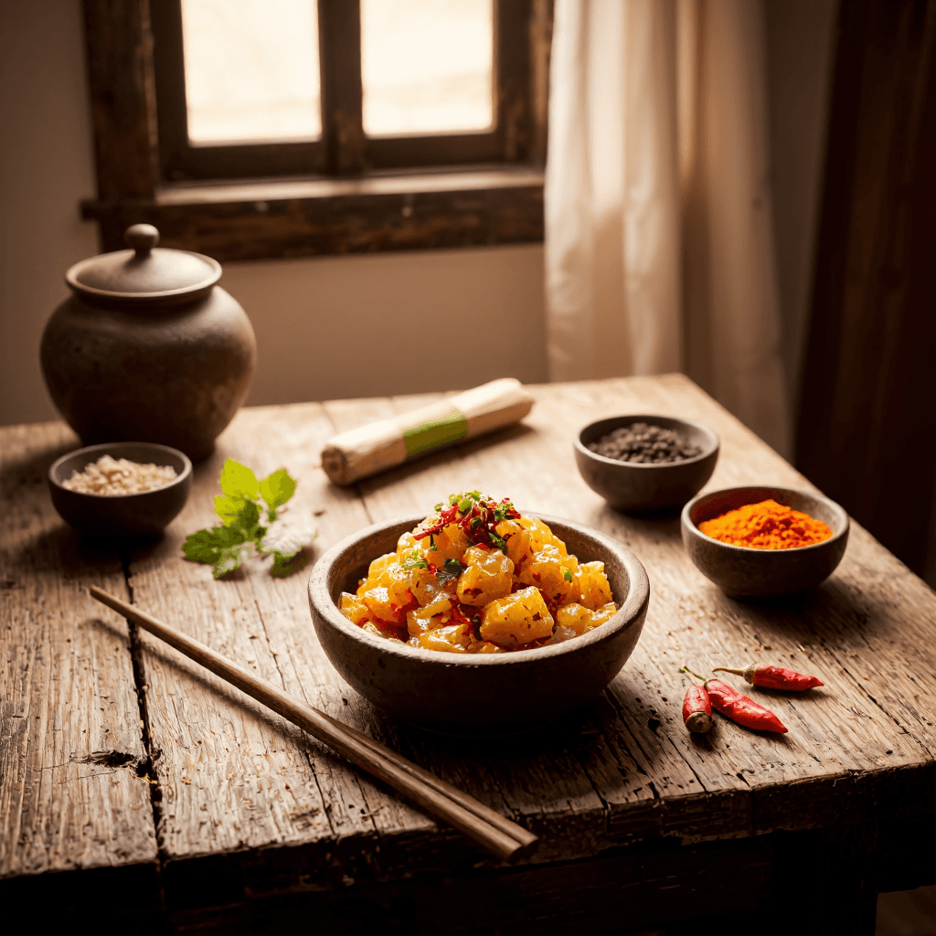 product photography of Gourmet food item