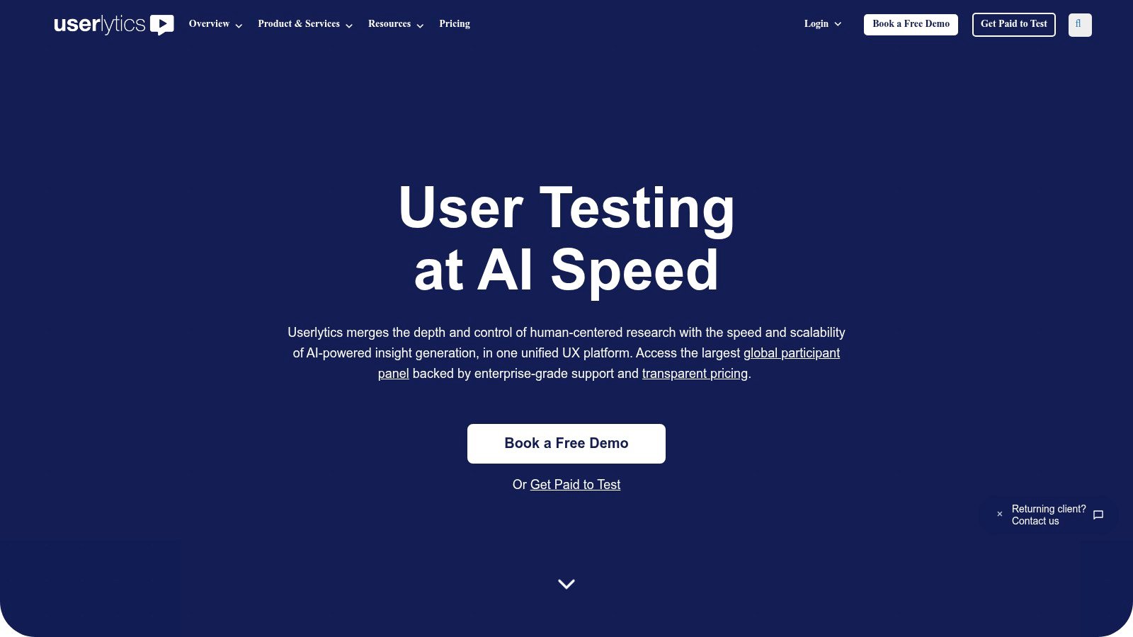 Userlytics moderated research platform