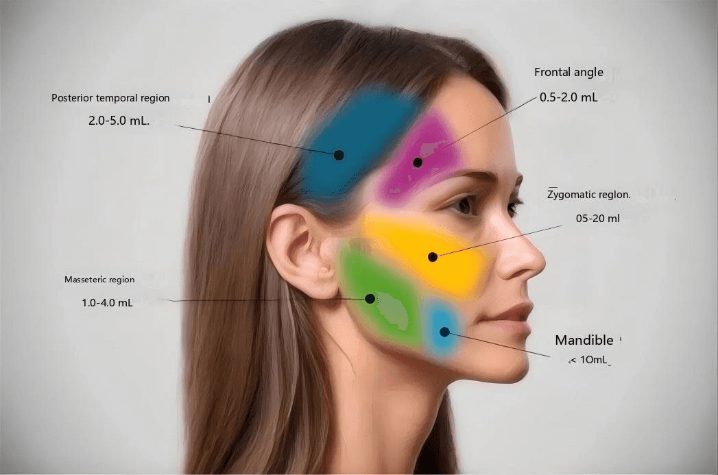 Dosage for different regions of aowita plla-peg