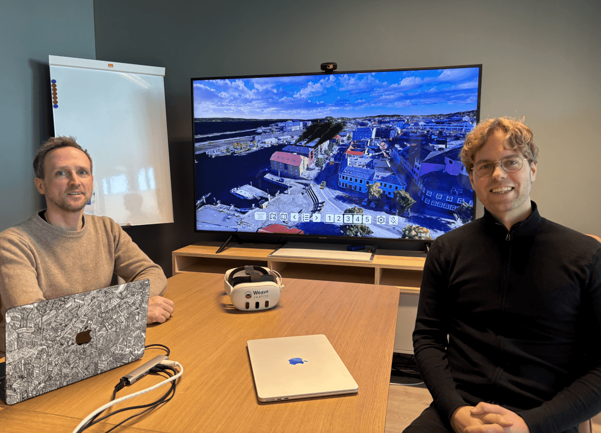 A diverse team collaborates around a table, analyzing documents and charts in a professional setting with a light green background.