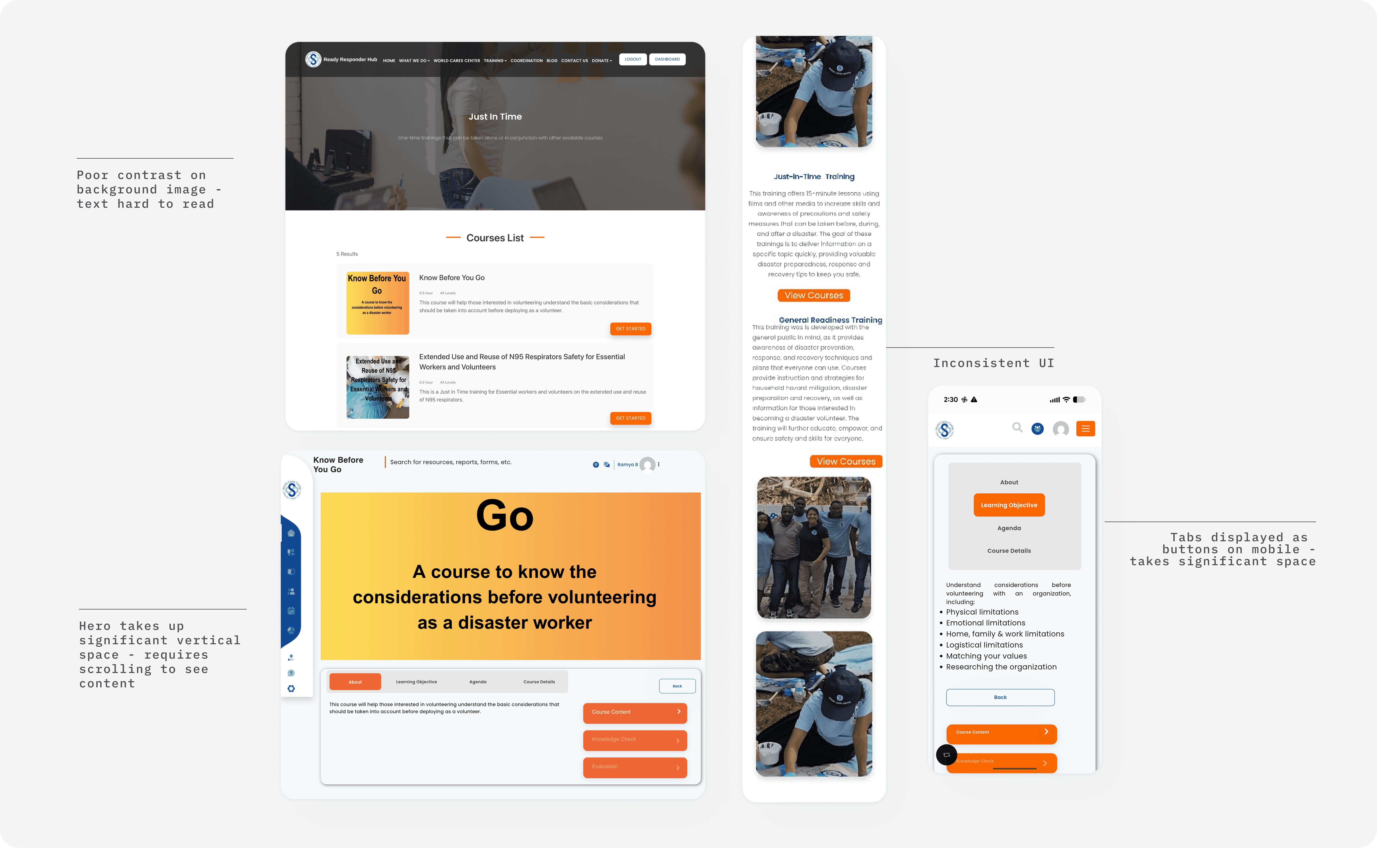 before public website of world cares center