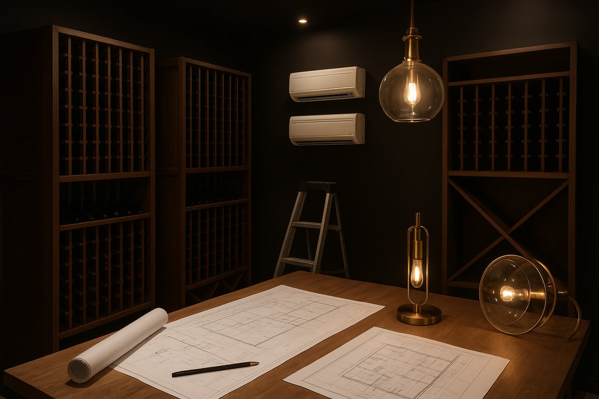 Planning Your Luxury Wine Cellar: Steps & Considerations