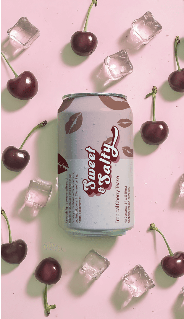 aesthetic blue photo of a blonde woman in black clothes