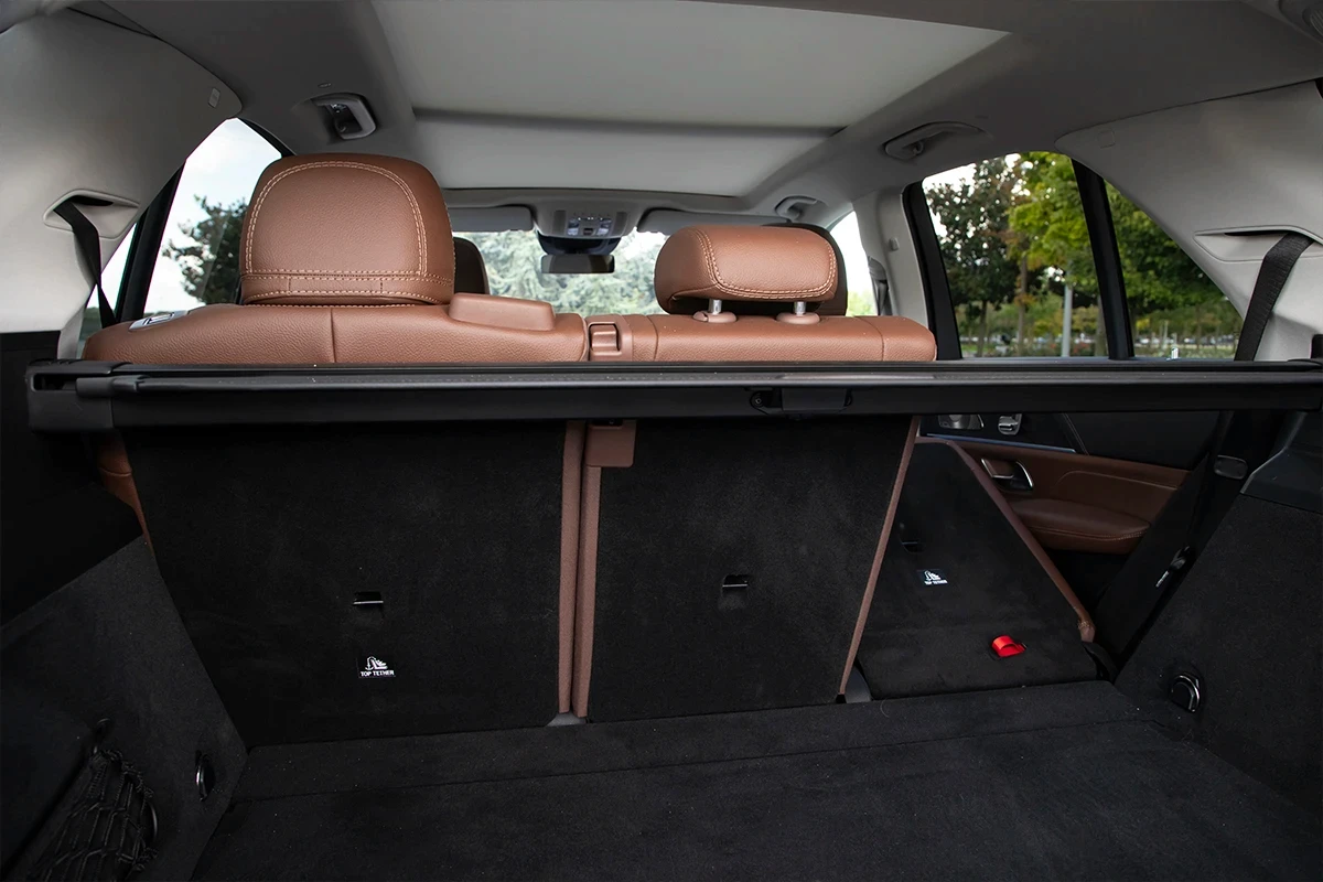 mercedes classe GLE coffre interieur
