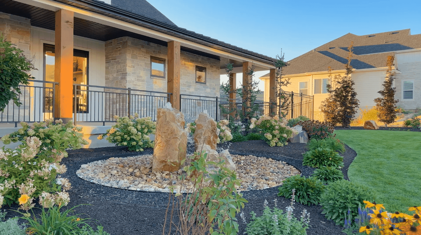 Landscaper and Landscaping gardening service template framer by real mehedi