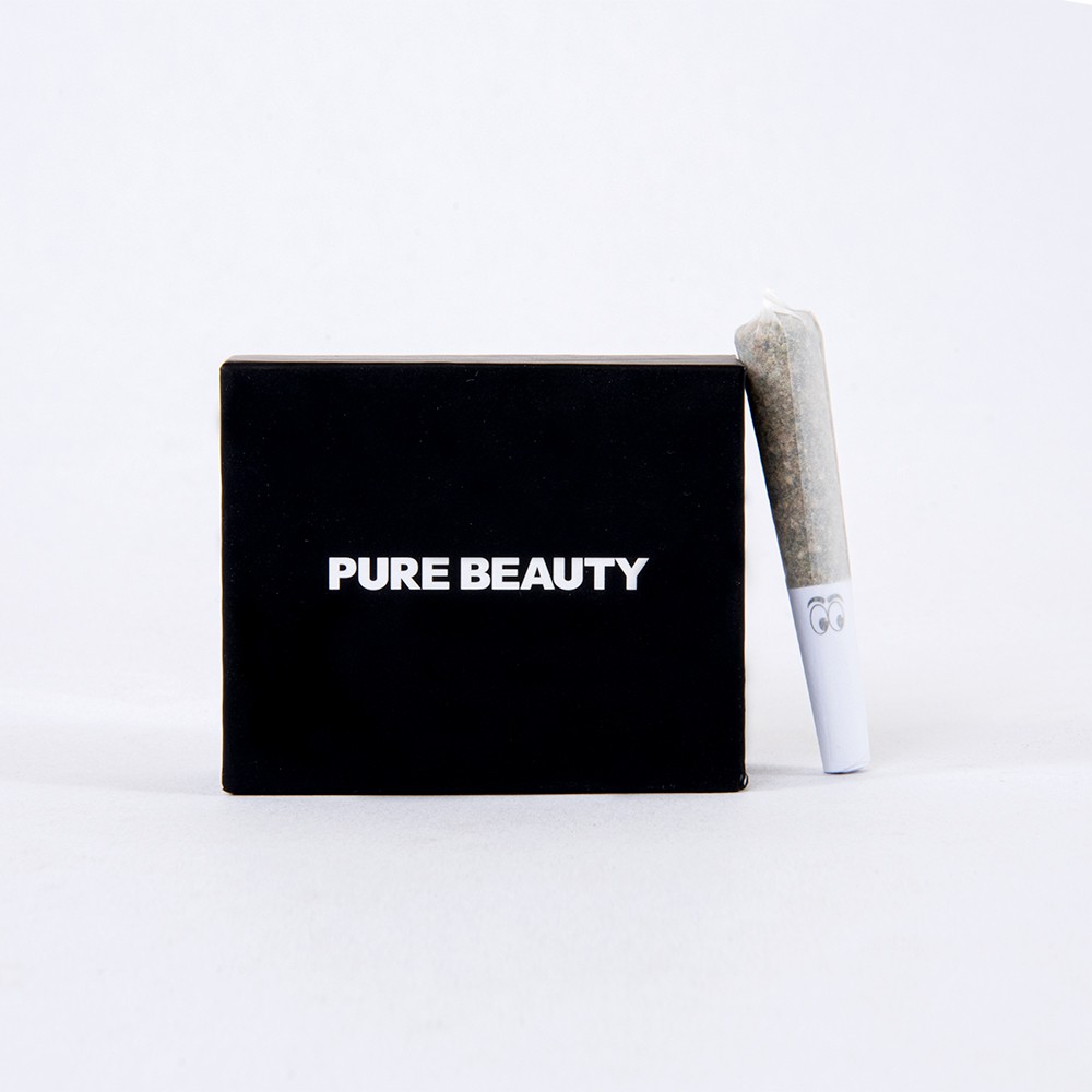 Pure Beauty pre-roll product at the Woods WeHo.