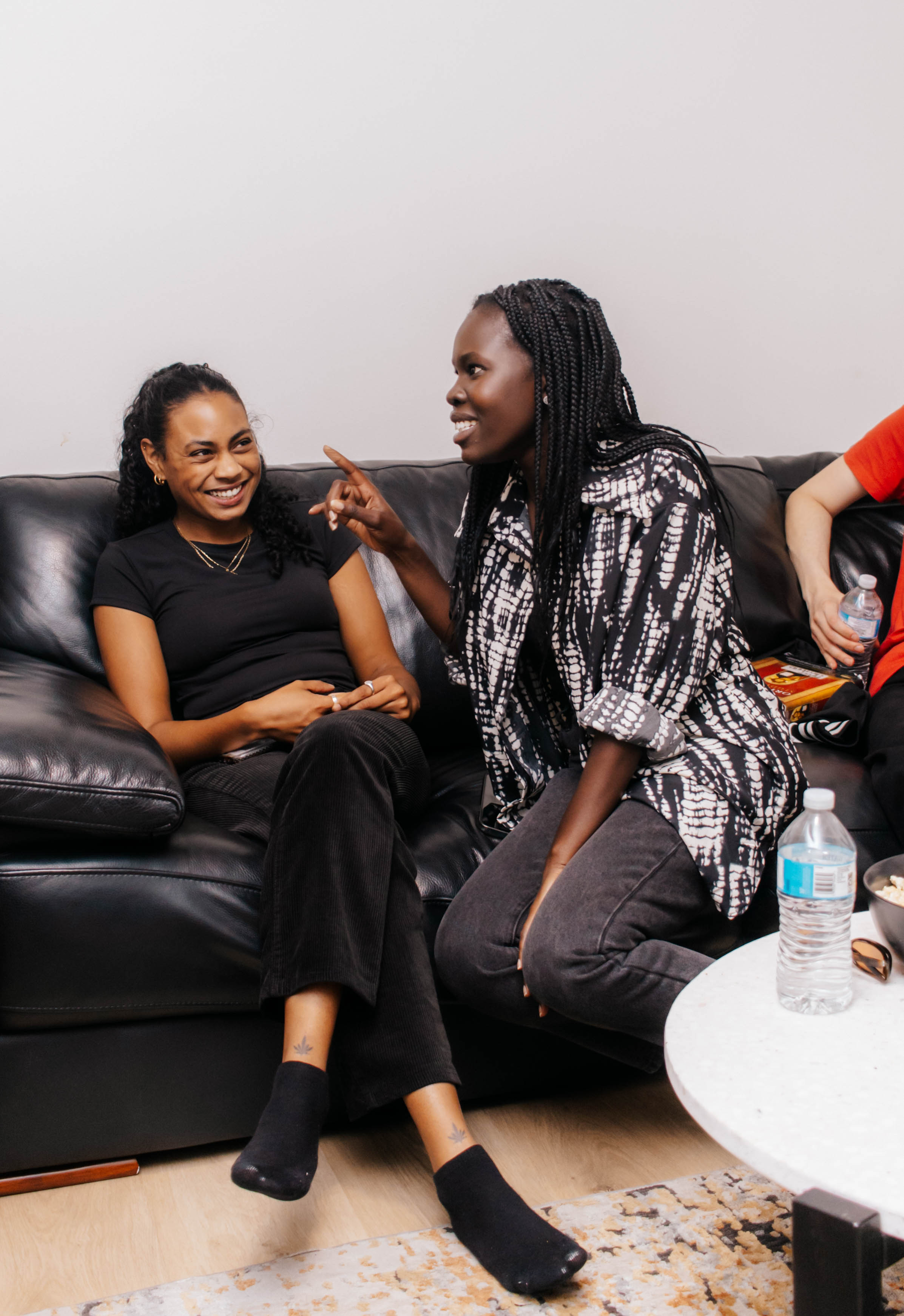 Tablet in hand where the wireframe is displayed