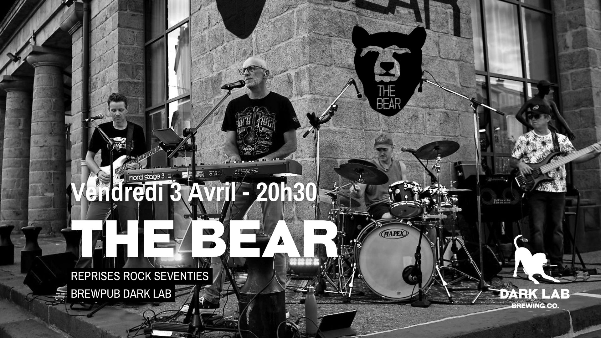 groupe de musique rock seventies the bear