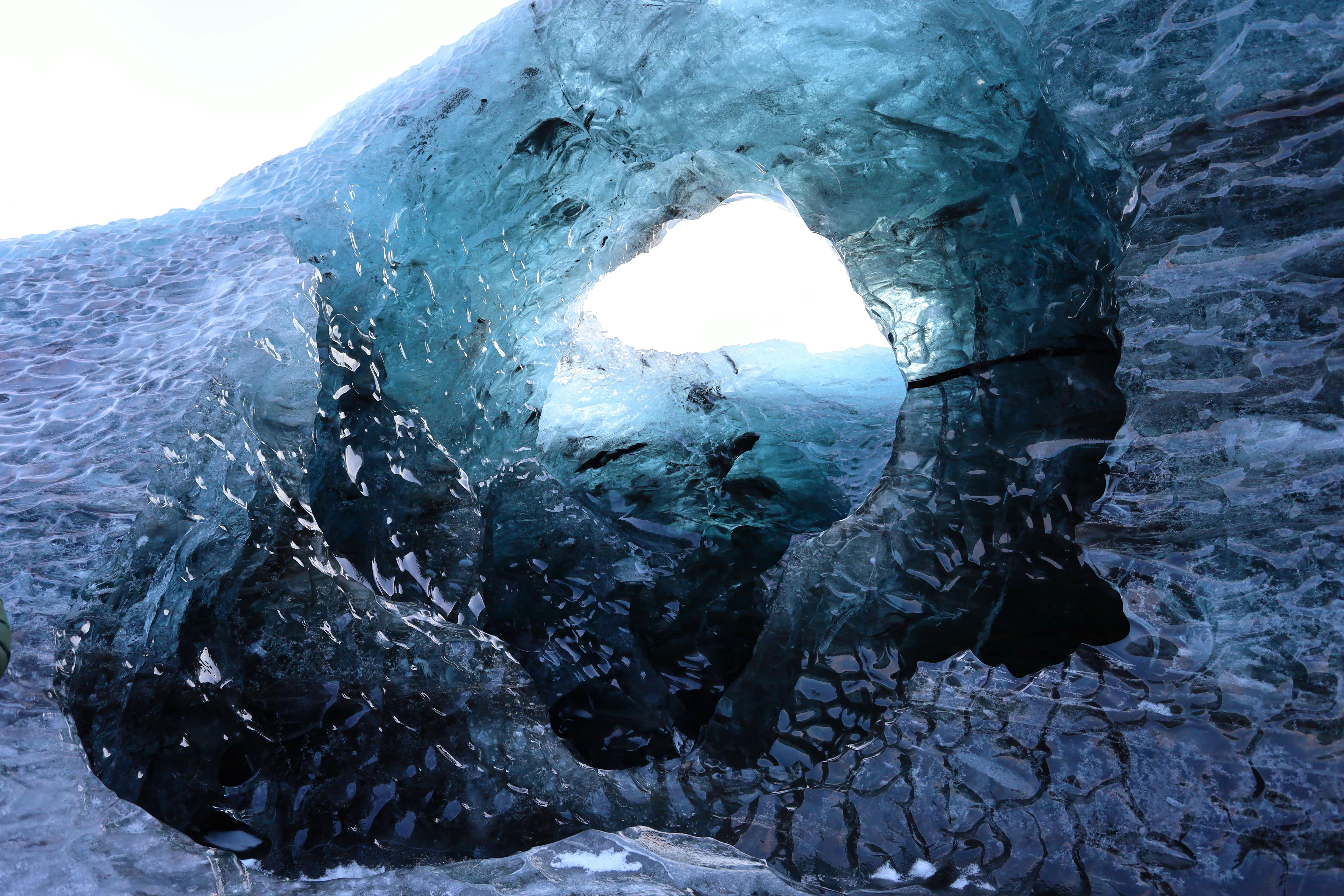 A Glacier in Vatnajokull, Iceland