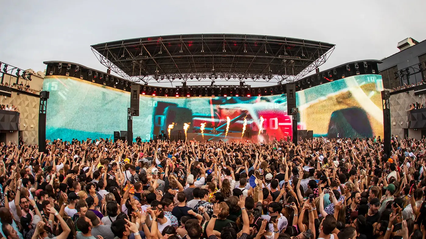 Tiesto live at Brooklyn Mirage, New-York - 2024. Credits : Chris Lavado