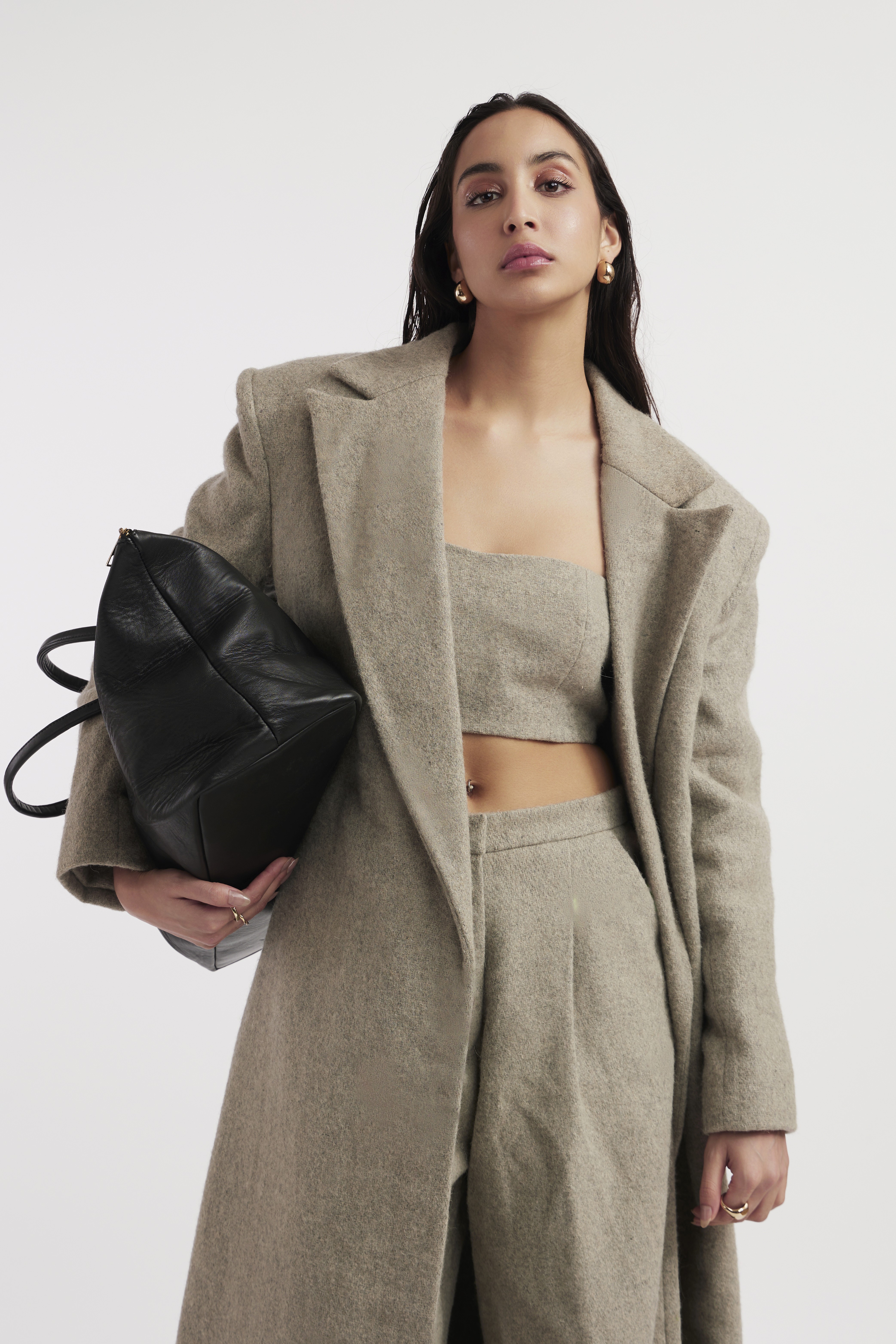 Friends laughing and posing inside a car