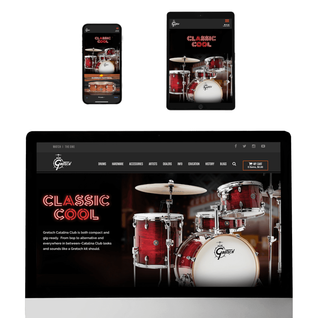 Getsch Drums Website