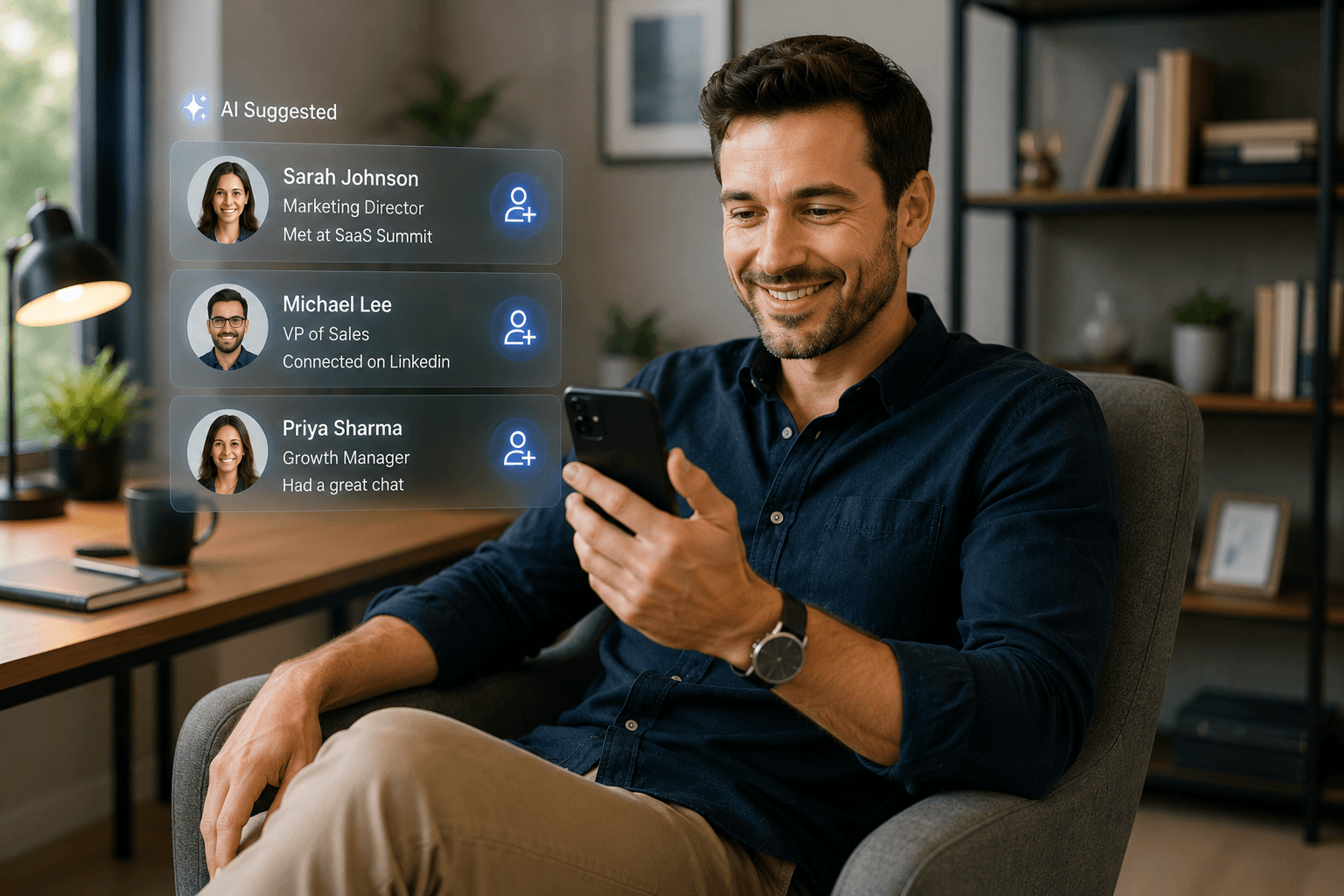 Intelligent Contact Recommendations with AI