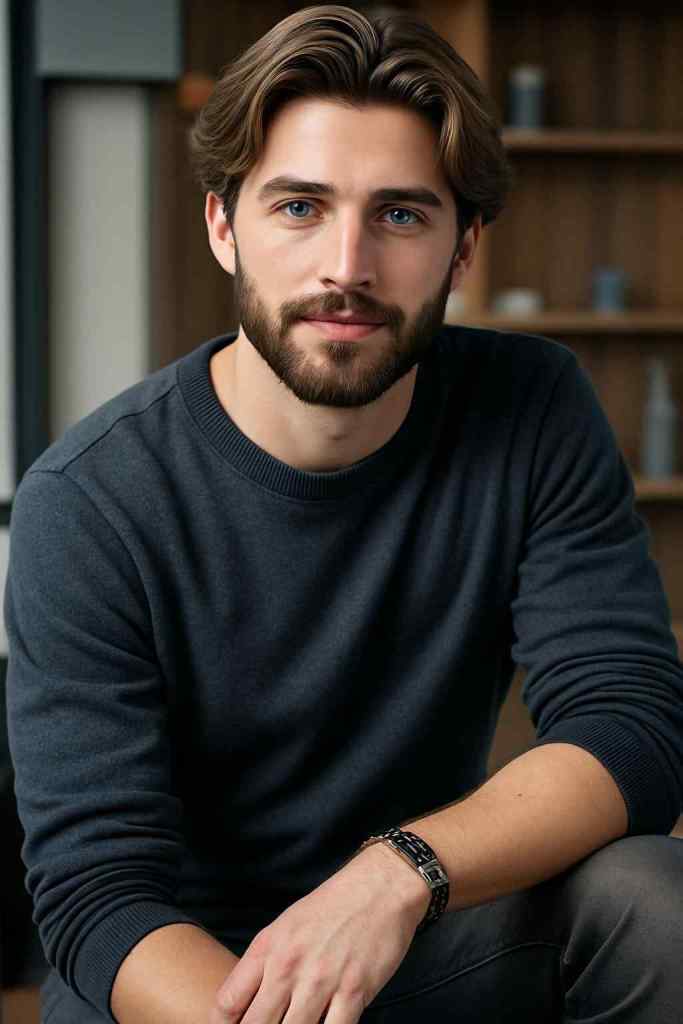 Create a beard with essai coiffure en ligne