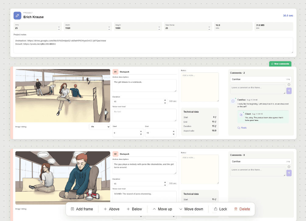 Storymatic UI