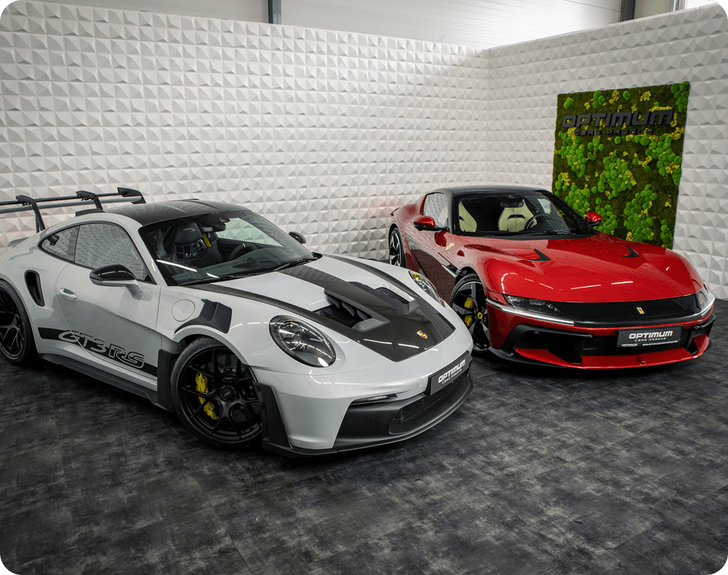 John Doe working on his computer in the office