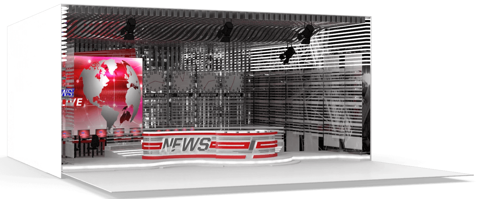 Studio 3D Model -Mediaguru