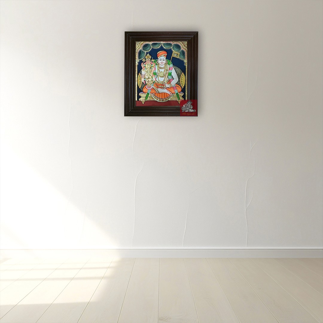 Ramanujar Tanjore Painting