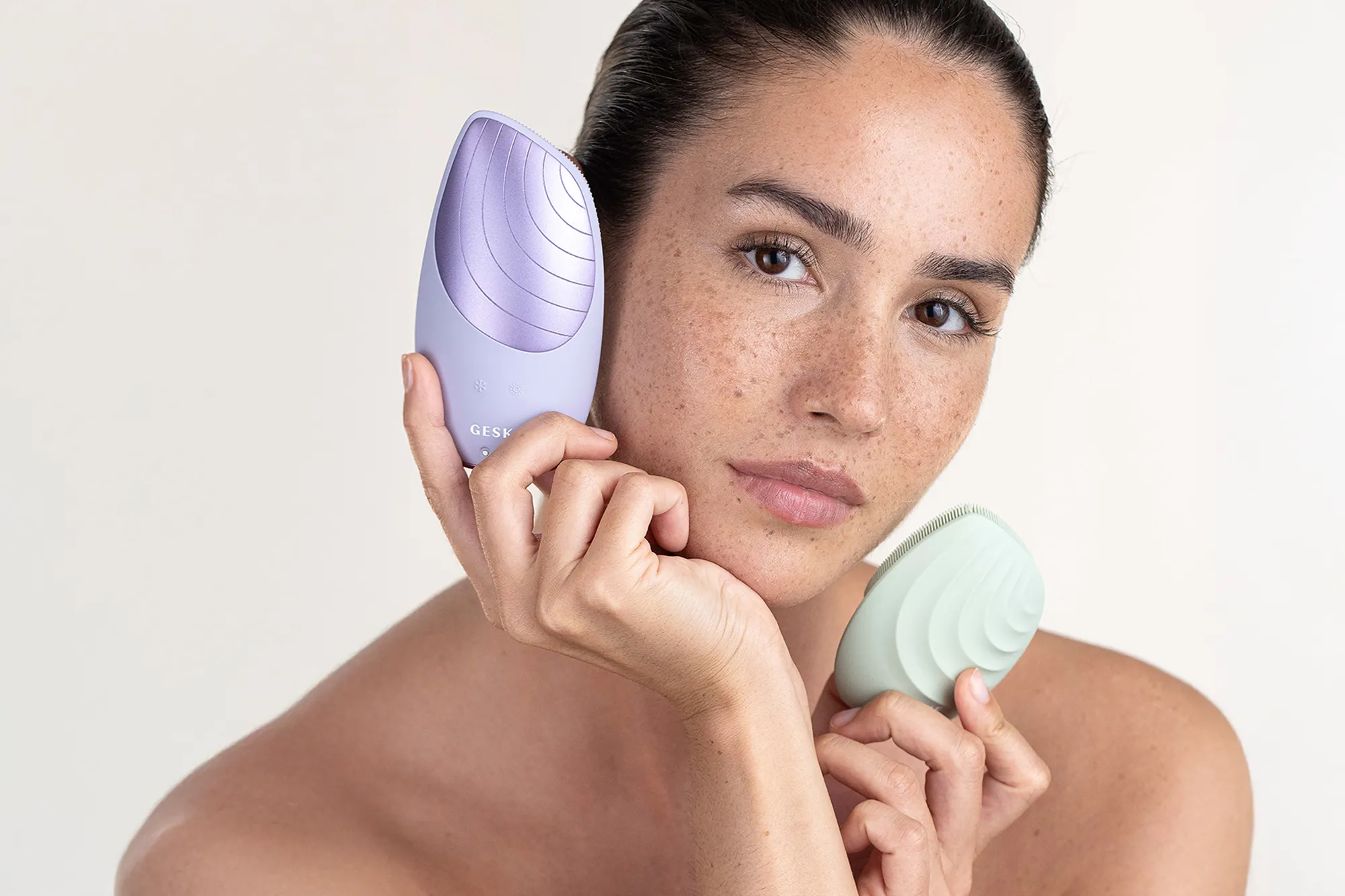 Streetside billboard with flyposters of the Batch.Works brand and illustrations