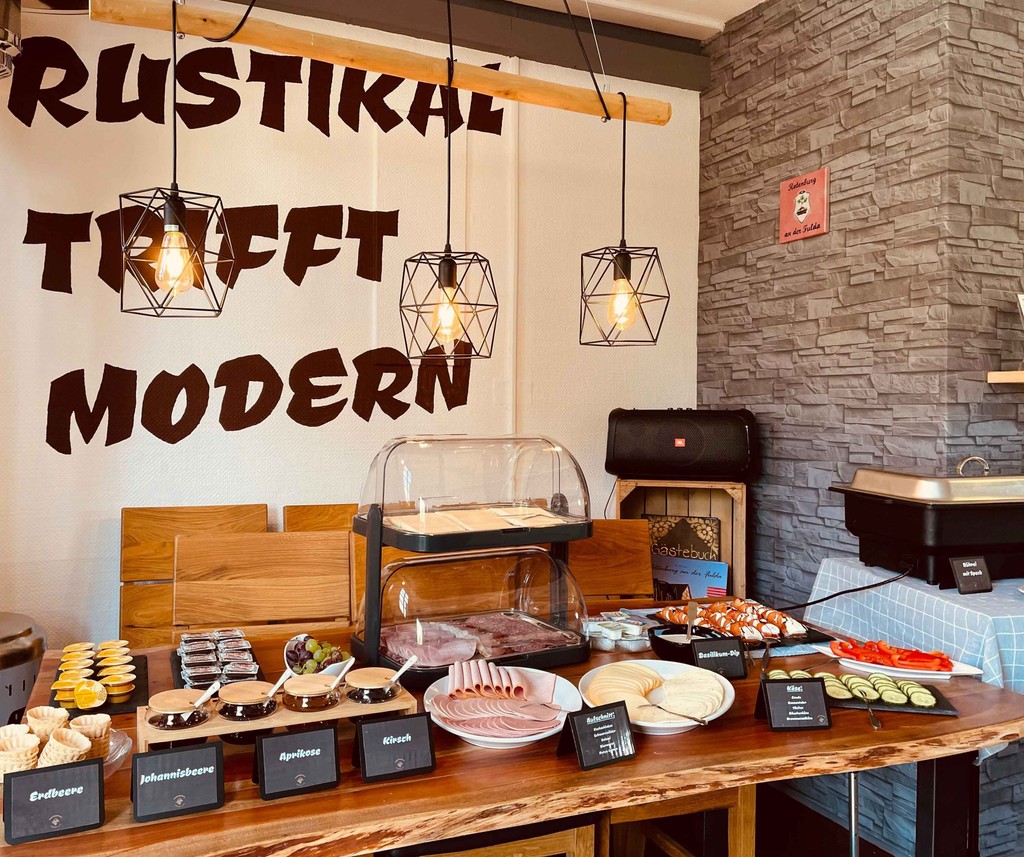 Das Frühstücksbuffet