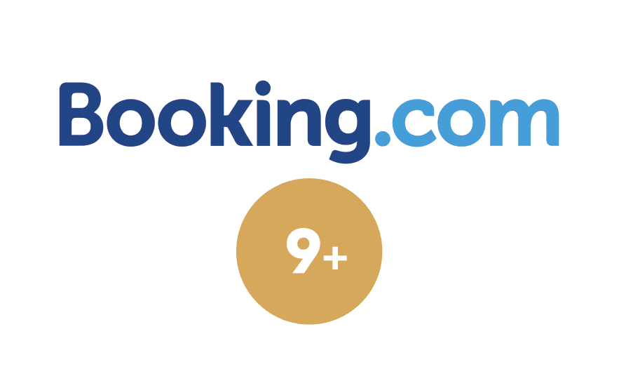 Booking.com 9+ review score