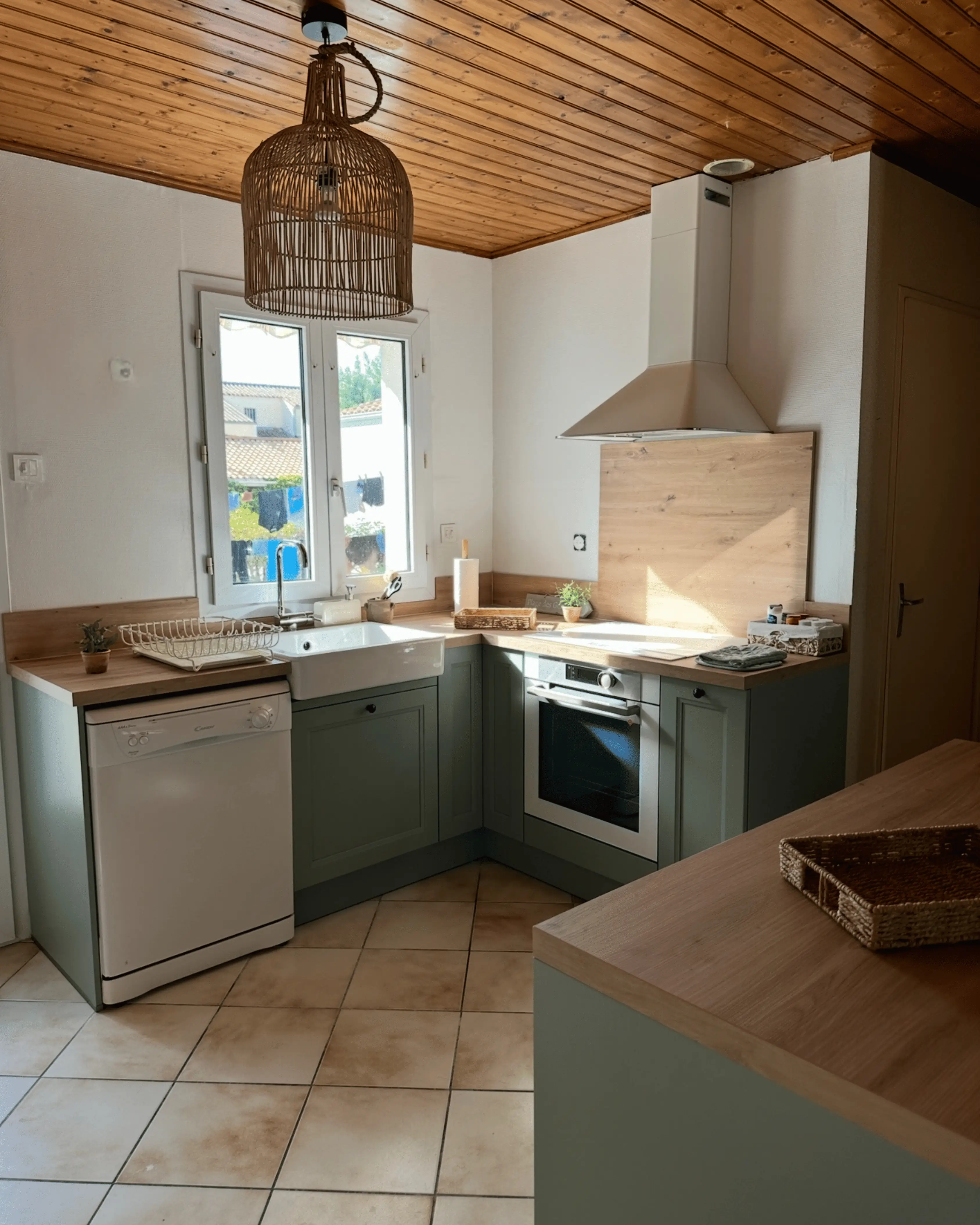 Création  coin cuisine