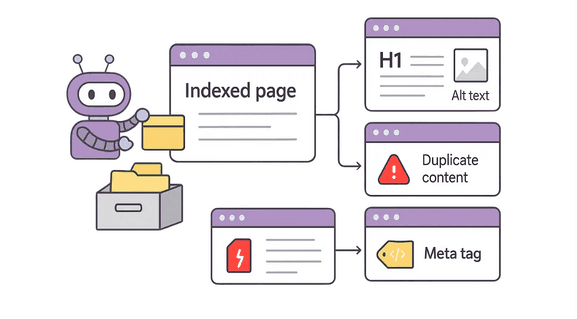  A call-to-action of Coozmoo's SEO Mastery ebook