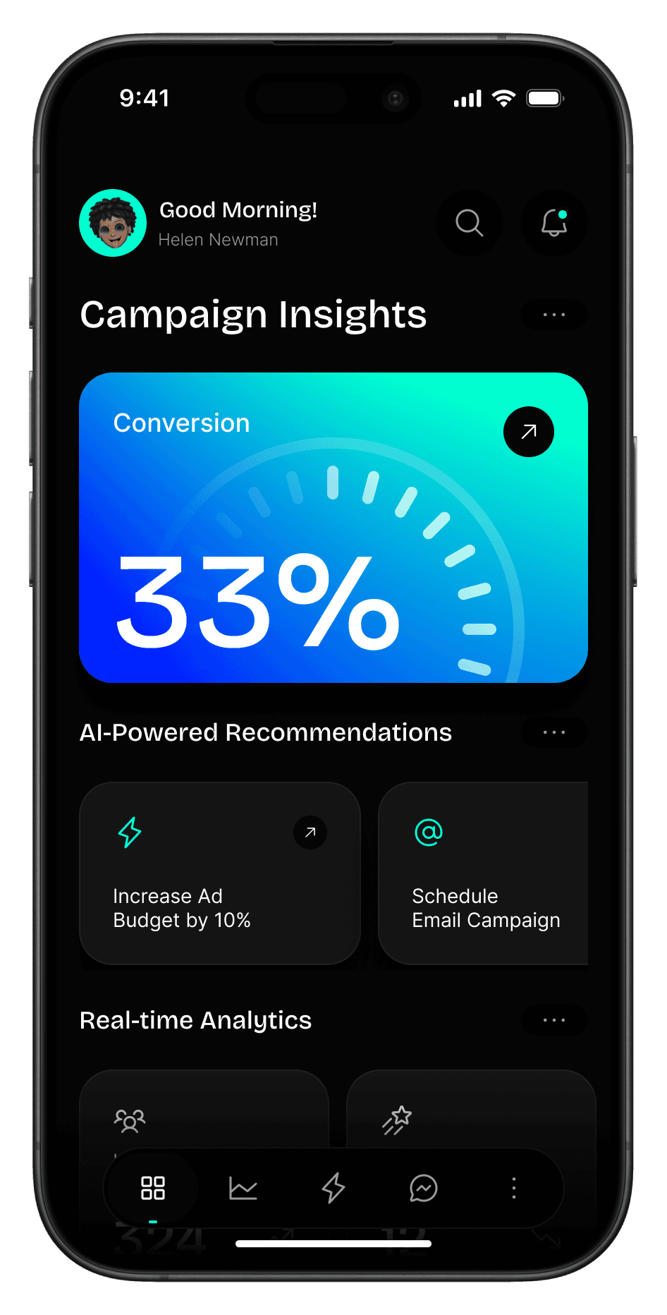 Mobile App Screen