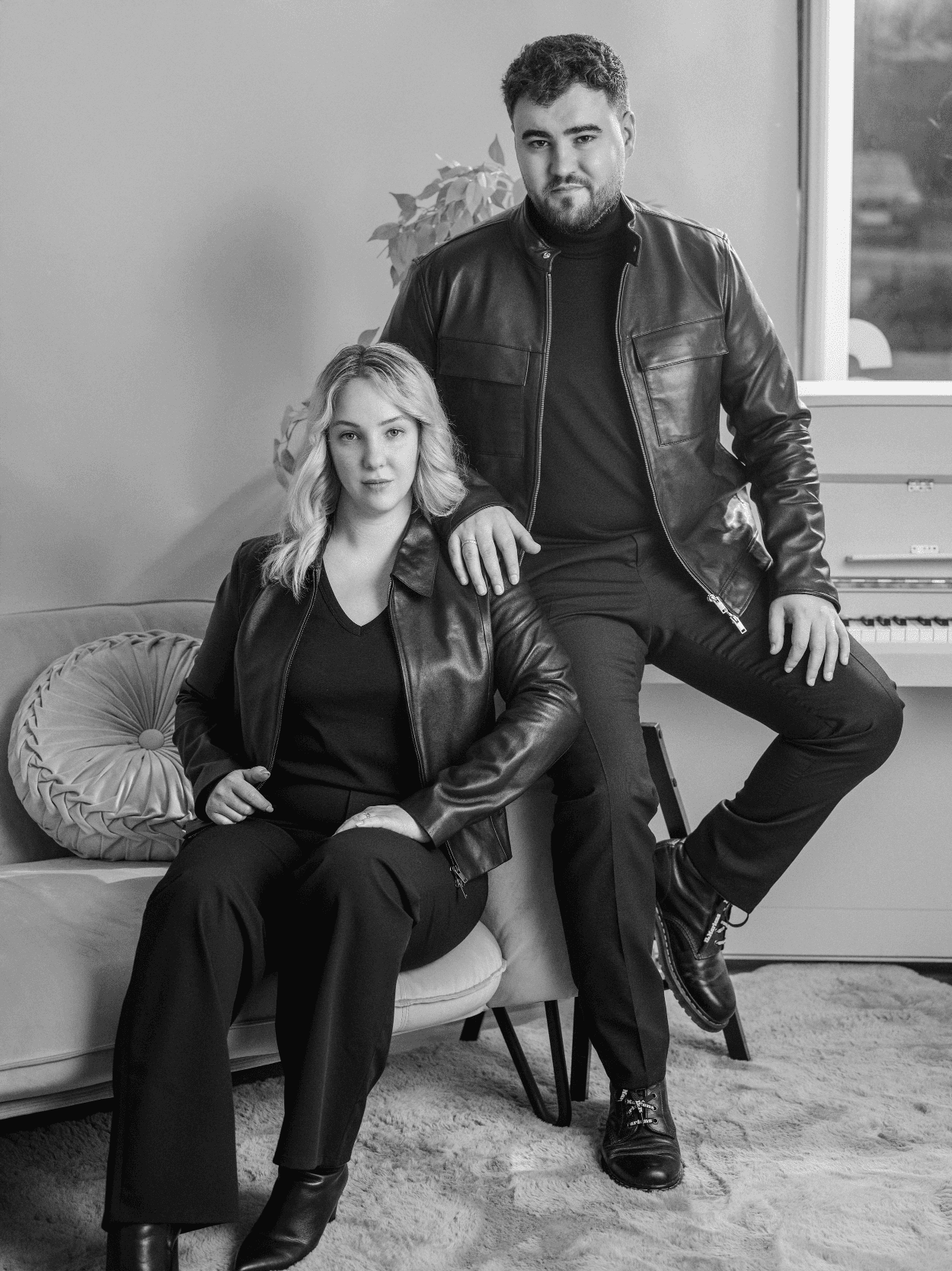 The founders couple, Heidi and Eduard